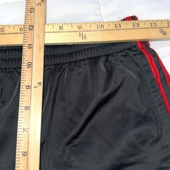 Adidas Black & Red Track Pants XL(18/20) Polyester - Picture 8 of 9